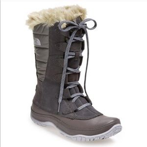 North Face nupse purna winter boots. Size 10